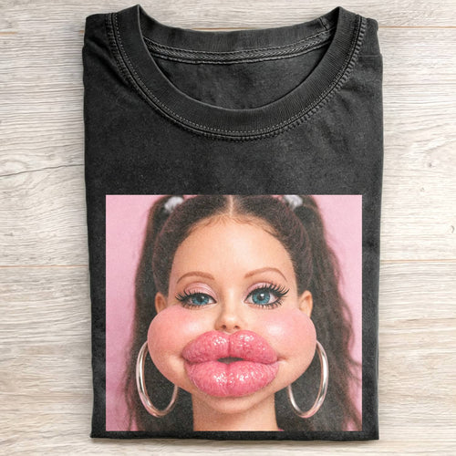 Unhinged Girl Funny Meme Tee