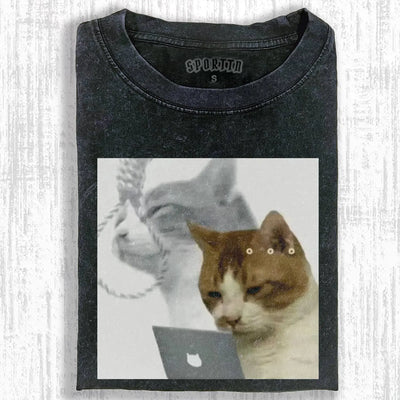CAT MEME ICON TEE