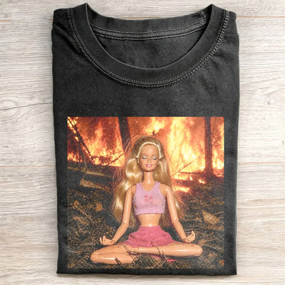 Unhinged Girl Funny Meme Tee