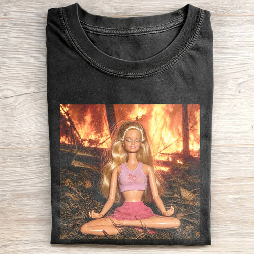 Unhinged Girl Funny Meme Tee