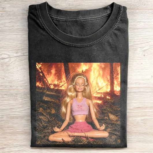 Unhinged Girl Funny Meme Tee