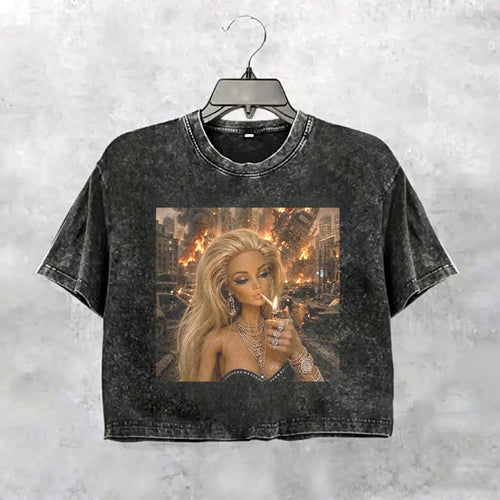Disgusted Face Girl Funny Meme Tee