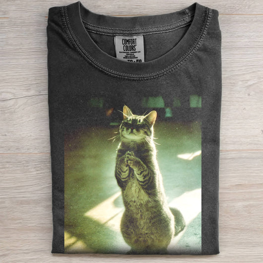 CAT MOMENT OF CALM TEE