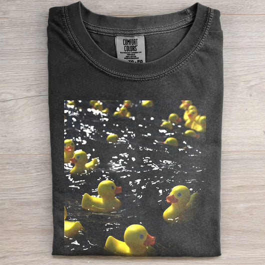 DRIFTING YELLOW TEE