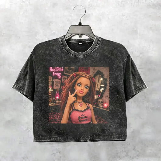 Unhinged Girl Funny Meme Tee
