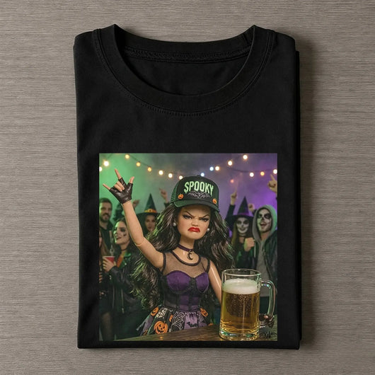 Halloween Wacky Girls Funny Meme Tee