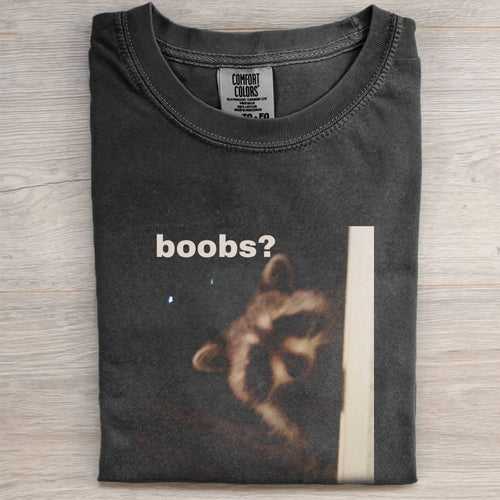 BOOBS GRAPHIC TEE