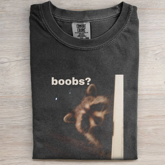 BOOBS GRAPHIC TEE