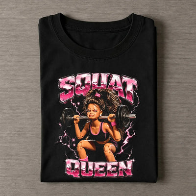 Unhinged Gym Girl Face Funny Meme Tee