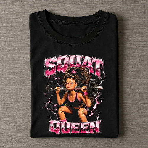 Unhinged Gym Girl Face Funny Meme Tee