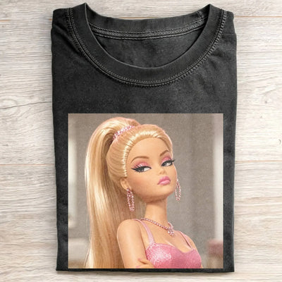 Unhinged Girl Funny Meme Tee
