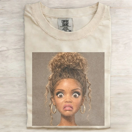 Disgusted Face Girls Funny Meme Tee