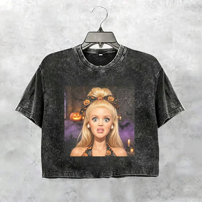 Halloween Wacky Girls Funny Meme Tee