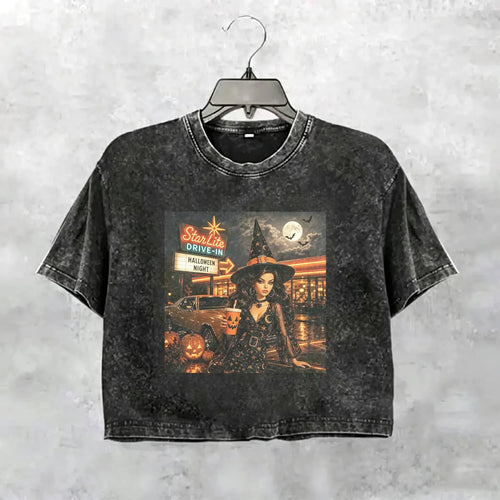 Halloween Wacky Girls Funny Meme Tee