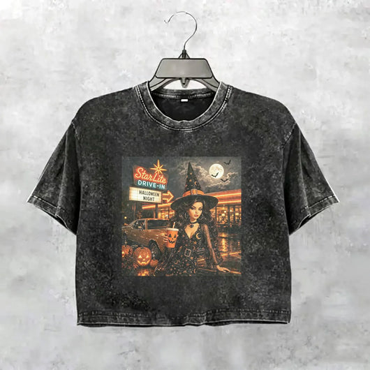 Halloween Wacky Girls Funny Meme Tee