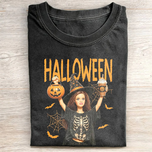 Halloween Wacky Girls Funny Meme Tee