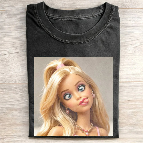 Unhinged Girl Funny Meme Tee