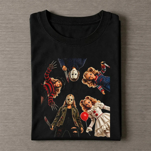 Halloween Wacky Girls Funny Meme Tee