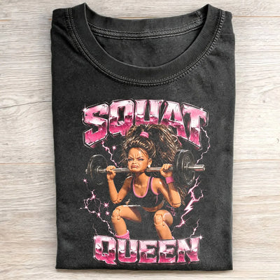 Unhinged Gym Girl Face Funny Meme Tee