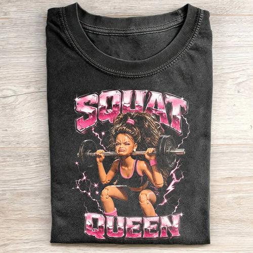 Unhinged Gym Girl Face Funny Meme Tee