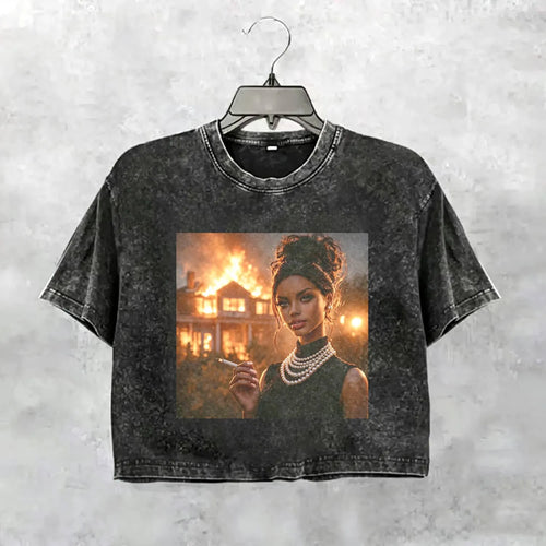 Disgusted Face Black Skin Girl Funny Meme Tee