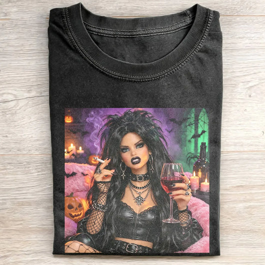 Halloween Wacky Girls Funny Meme Tee