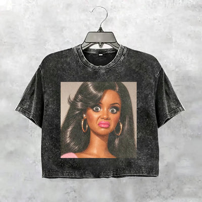 Disgusted Girl Face Funny Meme Tee