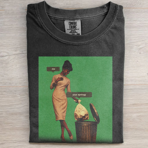 EMOTIONAL RECYCLING SOME THINGS BELONG IN THE BIN TEE