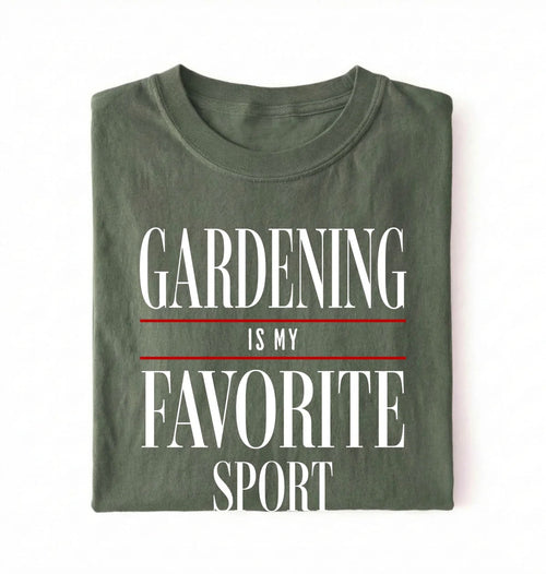 Gardening Is My Favorite Sport Shirt | Funny Gardener Gift Tee
