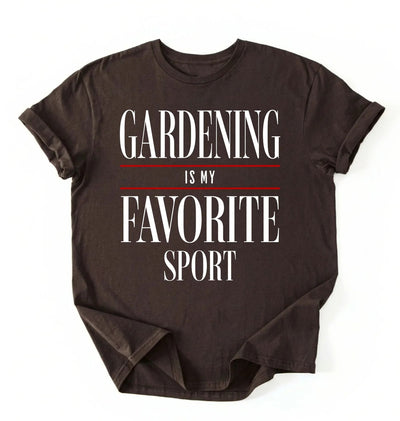 Gardening Is My Favorite Sport Shirt | Funny Gardener Gift Tee