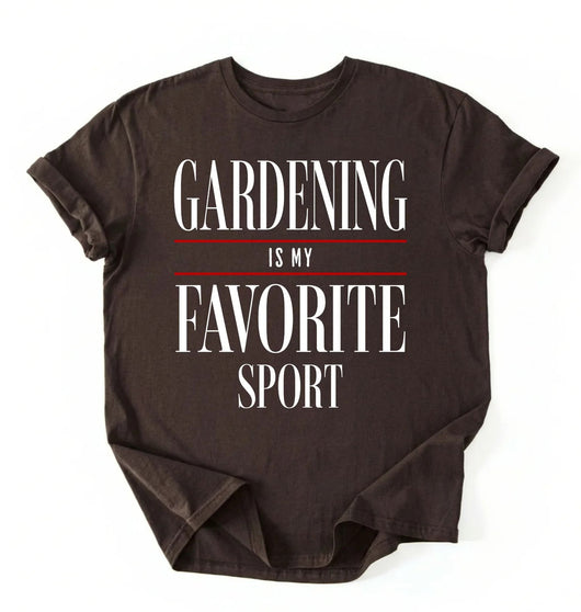 Gardening Is My Favorite Sport Shirt | Funny Gardener Gift Tee