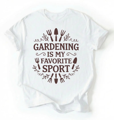 Gardening Is My Favorite Sport Shirt | Funny Gardener Gift