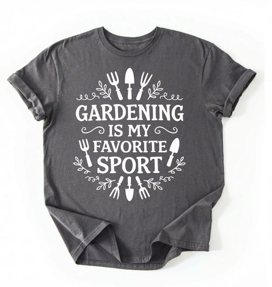 Gardening Is My Favorite Sport Shirt | Funny Gardener Gift