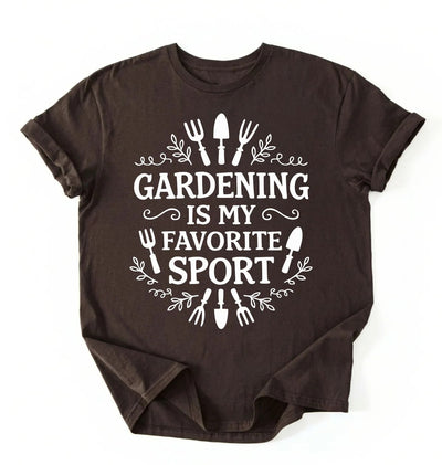 Gardening Is My Favorite Sport Shirt | Funny Gardener Gift
