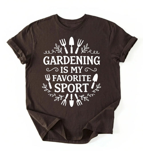 Gardening Is My Favorite Sport Shirt | Funny Gardener Gift