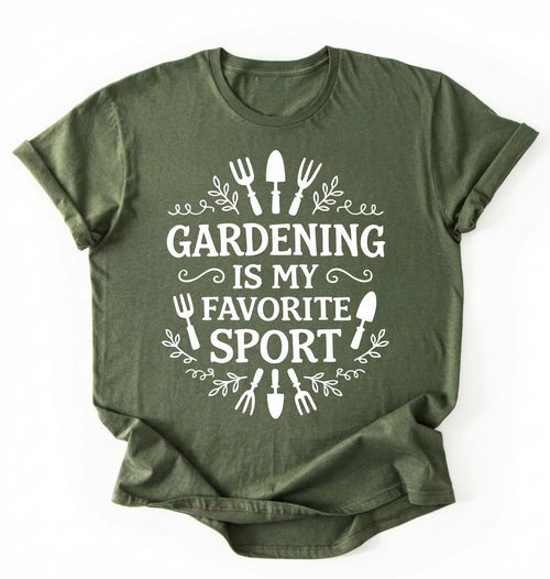 Gardening Is My Favorite Sport Shirt | Funny Gardener Gift