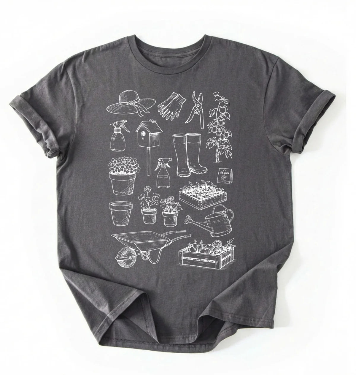 Gardening Tools Shirt | Vintage Gardener Plant Lover Gift