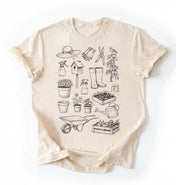 Gardening Tools Shirt | Vintage Gardener Plant Lover Gift