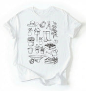 Gardening Tools Shirt | Vintage Gardener Plant Lover Gift