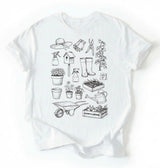 Gardening Tools Shirt | Vintage Gardener Plant Lover Gift