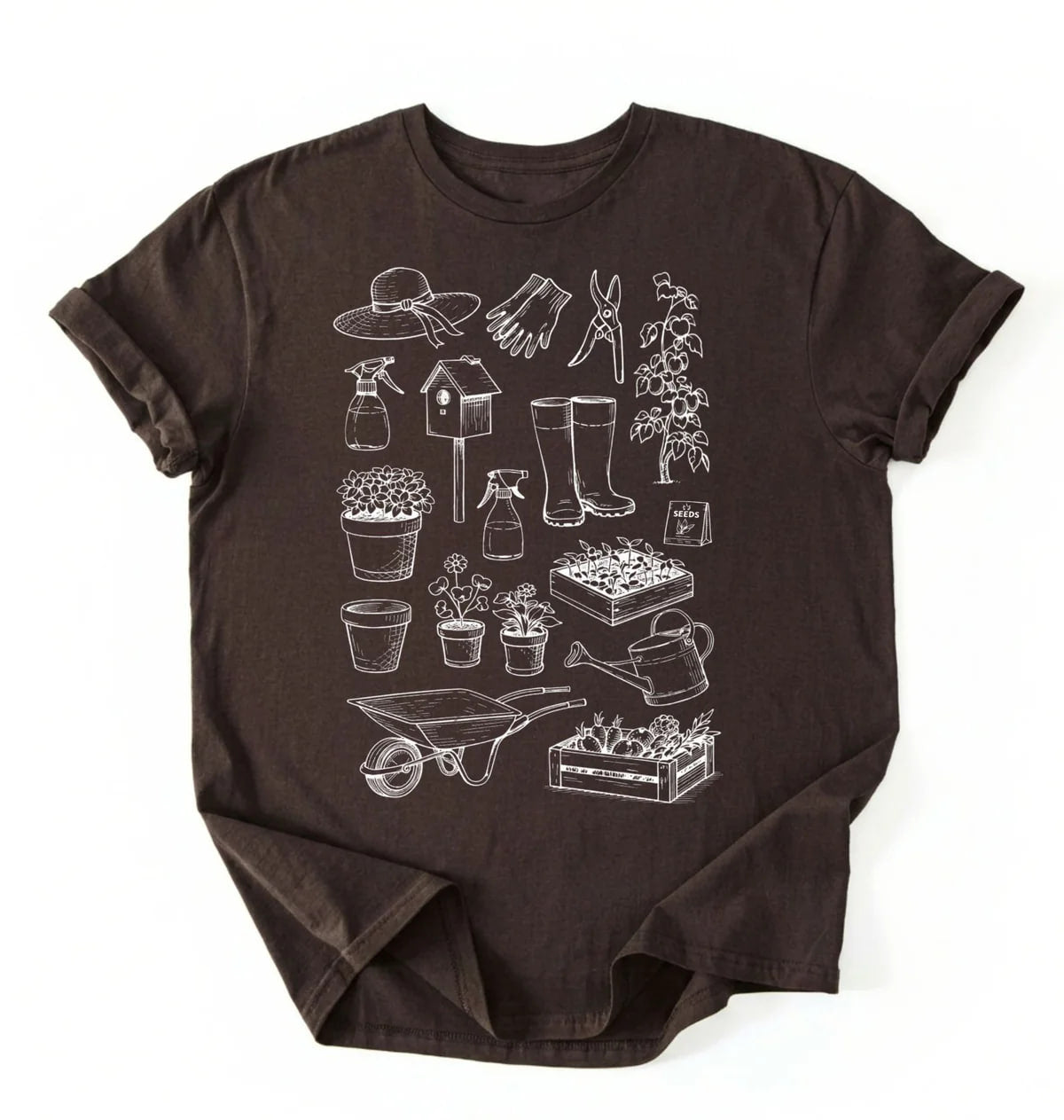 Gardening Tools Shirt | Vintage Gardener Plant Lover Gift