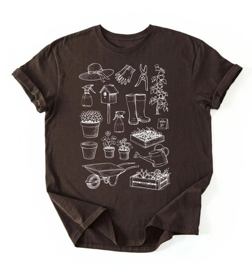 Gardening Tools Shirt | Vintage Gardener Plant Lover Gift