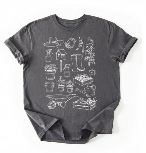Gardening Tools Shirt | Vintage Gardener Plant Lover Gift