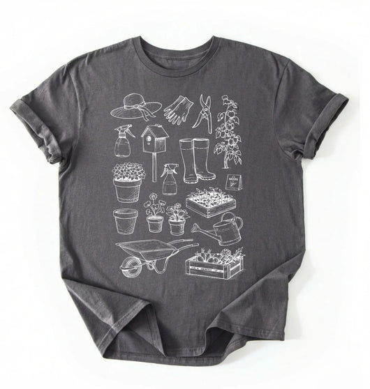 Gardening Tools Shirt | Vintage Gardener Plant Lover Gift