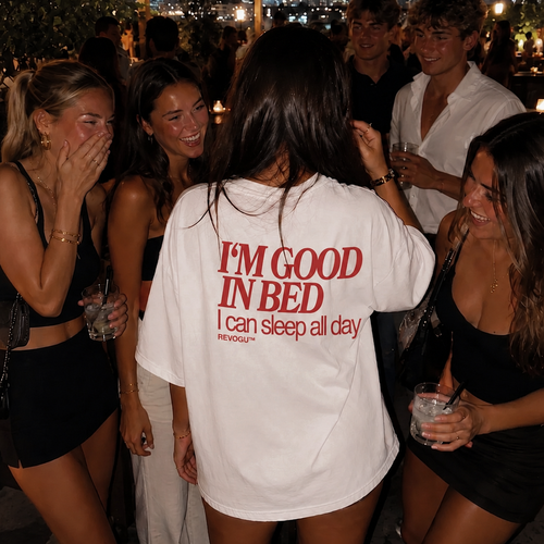 I’M GOOD IN BED T-SHIRT – I CAN SLEEP ALL DAY