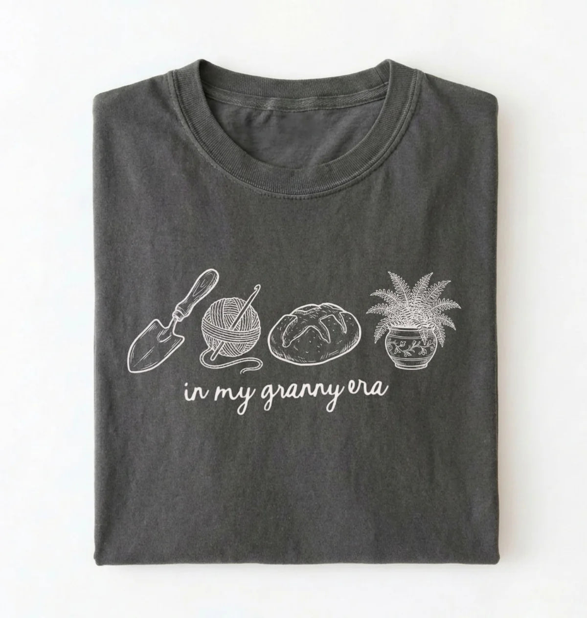 In My Granny Era T-Shirt | Cottagecore Plant Lover Gift