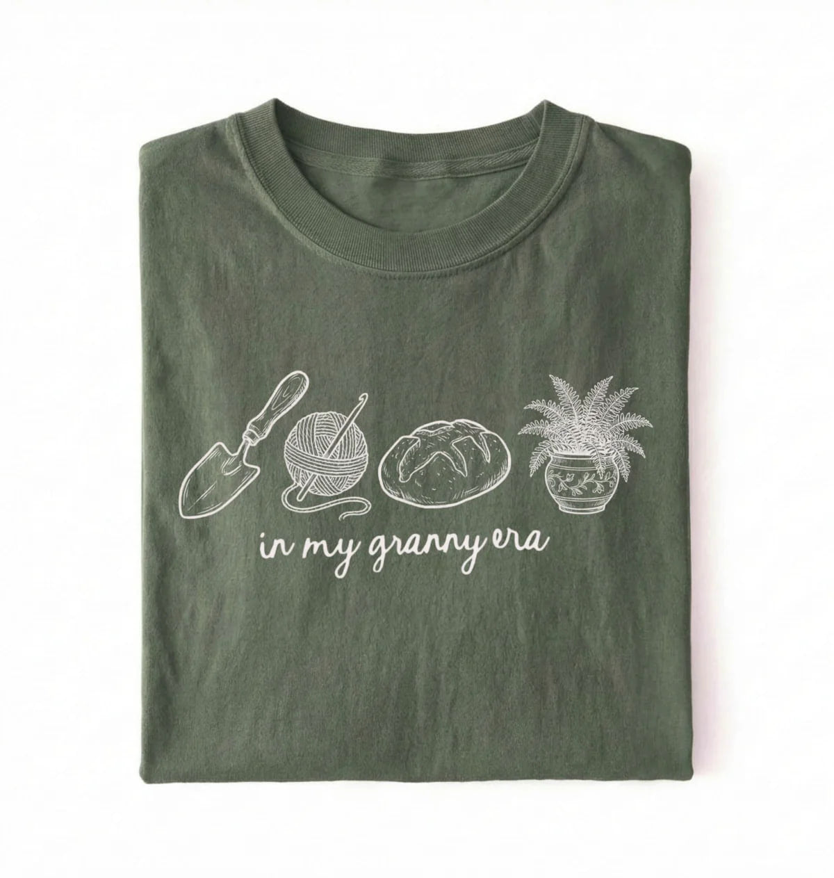 In My Granny Era T-Shirt | Cottagecore Plant Lover Gift