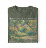 Money Doesn’t Buy Happiness But It Buys Plants T-Shirt | Funny Plant Lover Gardening Shirt
