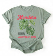 Monstera Deliciosa Shirt | Plant Lover Botanical Gift
