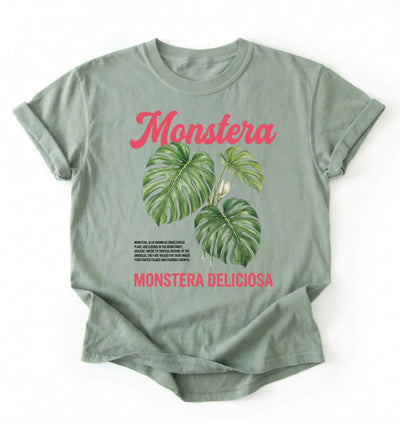 Monstera Deliciosa Shirt | Plant Lover Botanical Gift